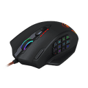 REDRAGON IMPACT 12400DPI MMO Gaming Mouse - Black image 2