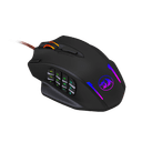 REDRAGON IMPACT 12400DPI MMO Gaming Mouse - Black image 3