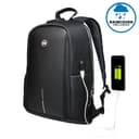 Port Designs Chicago EVO Anti-Theft 13-15.6" Backpack - Black image 1