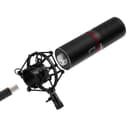 REDRAGON BLAZAR Cardioid USB Gaming Mic and Tripod - Black image 4