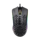 REDRAGON STORM 12400DPI 7 Buttons|Ergonomic Design|P3327 Optical Sensor|Lightweight Body|RGB Backlit gaming Mouse - Black image 1