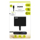 Port USB Type-C to 1 x HDMI|1 x USB3.0|1 x Type-C 60W PD Dock - Black image 1