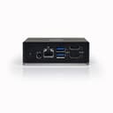 Port USB Type-C to 1 x RJ45|2 x USB3.1 Gen1|2 x HDMI|1 x Type-C|1 x USB3.1 Gen1 | Apple Charging 2.4A|1 x Aux Dock - Black image 3