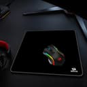 REDRAGON MOUSEPAD FLICK L 400X450 BK image 3