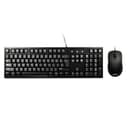 Port Design COMBO Wired Mouse + Keyboard - Black image 1
