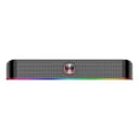 REDRAGON 2.0 Sound Bar ADIEMUS 2 x 3W RGB USB|Aux PC Gaming Speaker - Black image 2