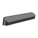 REDRAGON 2.0 Sound Bar ADIEMUS 2 x 3W RGB USB|Aux PC Gaming Speaker - Black image 5