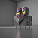 REDRAGON 2.1 Satellite Speaker TOCCATA RGB 11W Gaming Speaker - Black image 7