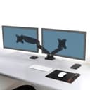 PORT Monitor Arm VESA Dual Screen - Black image 5