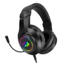 REDRAGON Over-Ear HYLAS Aux (Mic and Headset)|USB (Power Only)
RGB Gaming Headset - Black image 2