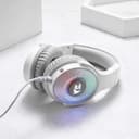 REDRAGON Over-Ear PANDORA USB (Power Only)|Aux (Mic and Headset) RGB Gaming Headset - White image 7