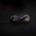REDRAGON PREDATOR 4000DPI RGB Ergo Gaming Mouse - Black image 5