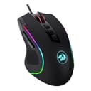 REDRAGON PREDATOR 4000DPI RGB Ergo Gaming Mouse - Black image 2