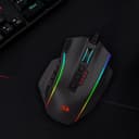 REDRAGON PERDICTION 4 12400DPI RGB MMO Ergo Gaming Mouse - Black image 7