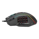 REDRAGON PERDICTION 4 12400DPI RGB MMO Ergo Gaming Mouse - Black image 5