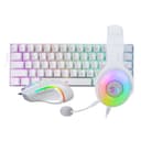REDRAGON 3IN1 MS|HS|KB WIRED COMBO - WHITE image 1