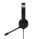 Port Connect USB Headset 1.8m Cable with Mic and Padded/Soft Cushions Black image 4
