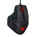 REDRAGON Aatrox 6200DP RGB MMO Gaming Mouse - Black image 1
