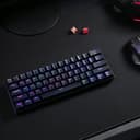 REDRAGON DRACONIC PRO Mechanical 61 Key|Bluetooth 5.0|RGB 9 Colour Modes|Rechargable Battery|Type-C Charging Cable Gaming Keyboard - Black image 5