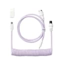 Keychron Coiled Aviator Cable - Light Purple/Straight image 2