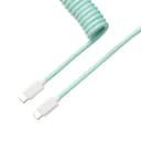 Keychron Coiled Aviator Cable - Mint/Straight image 1
