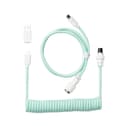 Keychron Coiled Aviator Cable - Mint/Straight image 2