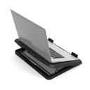 Port Ergonomic Notebook Cooler Pro, with Dual Fans and USB Ports image 5