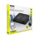 Port Ergonomic Notebook Cooler Pro, with Dual Fans and USB Ports image 6