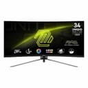 MSI MAG345CQR 34" Curved Gaming Monitor 3440x1440 (UWQHD) VA 1ms 180Hz image 1