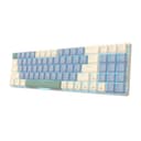 Redragon BS8772 Wireless Keyboard and Mouse Combo - Cream/Blue image 5