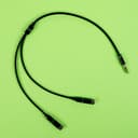 Gizzu 3-Pole Audio Splitter Cable - Black image 5