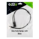 Gizzu 3-Pole Audio Splitter Cable - Black image 4