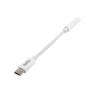 Gizzu USB Type-C to 3.5mm AUX Audio Adapter - White image 1