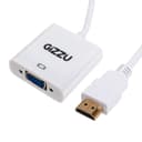 Gizzu 1080P HDMI to VGA Adapter with Audio image 1