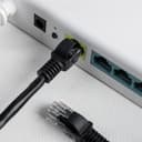 Gizzu Cat6 UTP Fly Lead Ethernet Network Cable 50cm – Black image 3