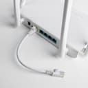 Gizzu Cat6 UTP Fly Lead Ethernet Network Cable 50cm – White image 3