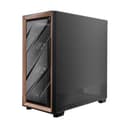 Antec FLUX ATX WOOD Mid Tower Gaming Chassis – Black image 4
