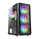 Antec NX292 ATX | Micro-ATX | ITX ARGB Mid-Tower Gaming Chassis - Black image 1