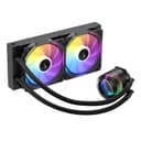 Antec VORTEX LUM 240 ARGB AIO CPU Liquid Cooler – Black image 3