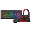 Redragon 4-in-1 Keyboard | Mouse | Mousepad | RGB Headset Gaming Combo image 1