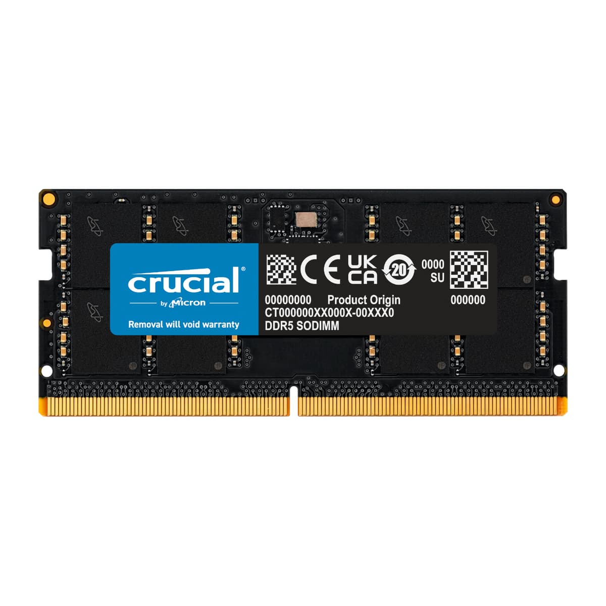 Crucial 64GB 5600MHz DDR5 SODIMM Notebook Memory