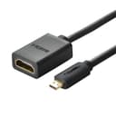 UGREEN 20134-20134 Micro HDMI Male to HDMI Female Adapter - Black image 1