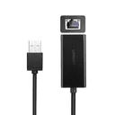 UGREEN CR110 Ethernet Adapter | USB 2.0 to RJ45 - Black image 2