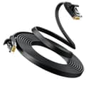 UGREEN NW102 Cat6 U/UTP Flat Ethernet Cable 5m - Black image 3
