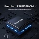 UGREEN CM199-50737 Type-C to Gigabit Ethernet Adapter - Silver image 6