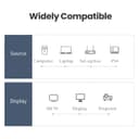 UGREEN HD101-10170 HDMI 4K Ferrite Core Cable Male to Male 10m - Black image 4