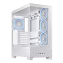 Asus A31 PLUS Mid Tower ATX Chassis - White image 1
