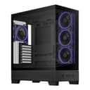 Asus A31 PLUS Mid Tower ATX Chassis - Black image 2