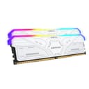 GeiL Gemini RGB 32GB KIT(2X16GB) 6000MHz DDR5 Desktop Gaming Memory - White image 1