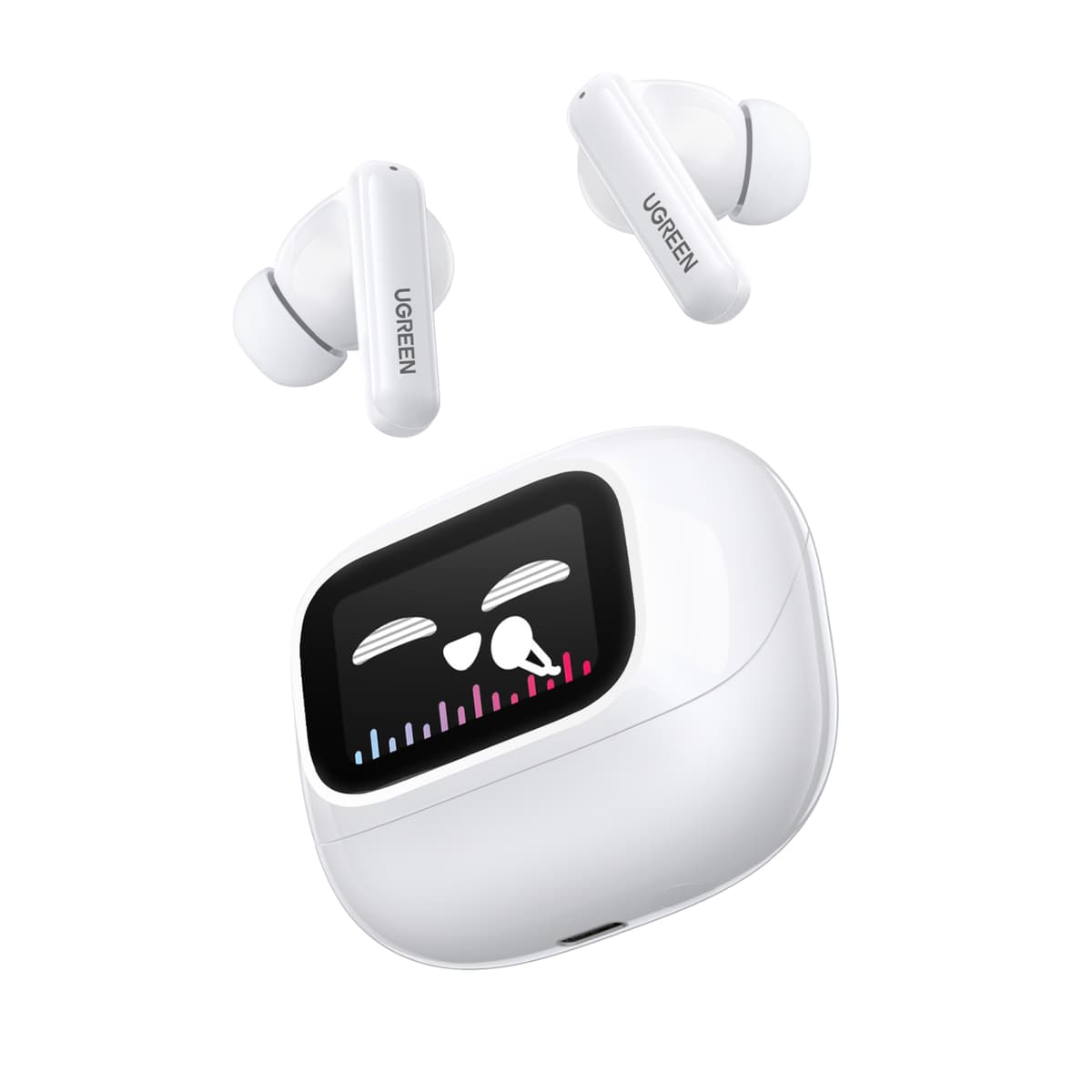 UGREEN EchoBuds Magic Wireless (In-Ear Earphones)–White
